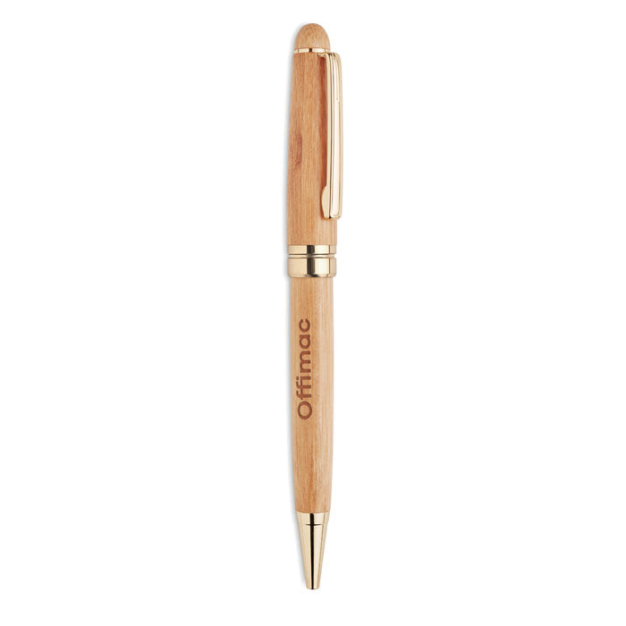 ETNA - Bamboo twist ball pen in box